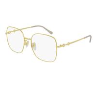 Gucci Woman Gucci GG0883OA 001 Optical frames Metal Gold Squared