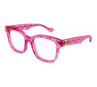 Gucci Woman Gucci GG0958O 011 Optical frames Acetate Pink Transparent Squared