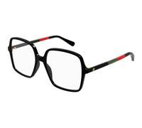 Gucci Woman Gucci GG1003O 008 Optical frames Acetate Black Transparent Squared