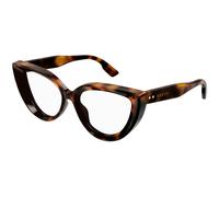 Gucci Woman Gucci GG1530O 002 Optical frames Acetate Havana Transparent Cat Eye