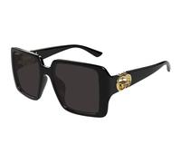 Gucci Woman Gucci GG1692S 001 Sunglasses Injected Black Grey Squared