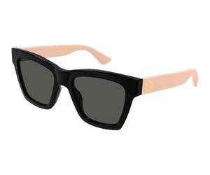 Gucci Woman Gucci GG1714S 006 Sunglasses Injected Black Grey Cat Eye