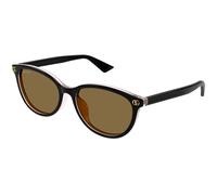 Gucci Woman Gucci GG1818SK 003 Sunglasses Acetate Black Brown Round