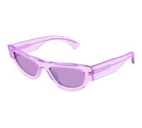Gucci Woman Gucci GG1834S 015 Sunglasses Acetate Violet Violet Cat Eye