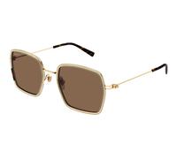 Gucci Woman Gucci GG1848S 003 Sunglasses Injected Beige Brown Squared