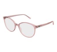 Gucci Woman Gucci GG1996O 003 Optical frames Acetate Pink Transparent Round