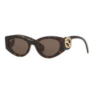 Gucci Woman Sunglass GG1691S - Frame color: Tortoise, Lens color: Brown