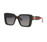 Gucci Woman Sunglass GG1861S - Frame color: Black, Lens color: Grey Grad Pol