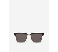 Gucci Womens Black Gg0603s 56 Acetate Rectangular Sunglasses 112mm