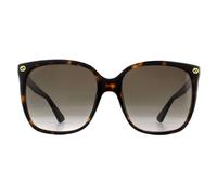 Gucci Sunglasses GG0022S 003 Havana Brown Woman