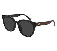 Gucci Women's GG0855SK Sunglasses, Black-Green-Grey, 56