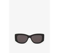 Gucci Womens Gucci Gg1566S Cat-Eye Acetate Sunglasses Black