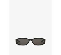 Gucci Womens Gucci Gg1661S Square-Frame Acetate Sunglasses Black