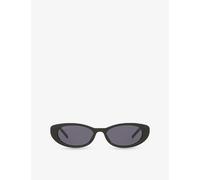 Gucci Womens Gucci Gg1680S Cat Eye-Frame Injected Sunglasses Black