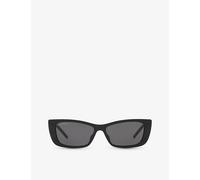 Gucci Womens Gucci Gg1681S Cat-Shape Acetate Sunglasses Black