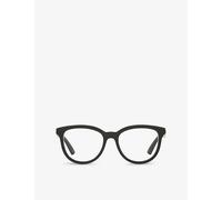 Gucci Womens Gucci Gg1687O Cat Eye-Frame Acetate Optical Glasses Black