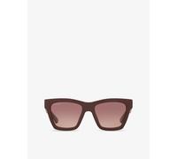 Gucci Womens Gucci Gg1714S Cat Eye-Frame Injected Sunglasses Red
