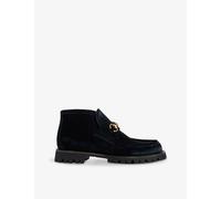 Gucci Womens Nero Horsebit Leather Boots Eur 36 / 3 Uk Women