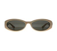 Gucci Women's Oval Shiny Ivory Grey Light Mirror GG1660S