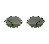 Gucci Women's Oval Silver Grey GG1980S