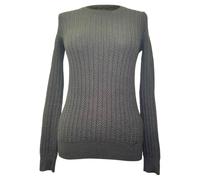 Gucci Women's Preloved Fitted Knit Sweater in Black Wool | Size: 3XS