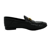 Gucci Women's Preloved Horsebit Loafers in Black Calf Leather | Size: 4.5