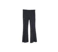 Gucci Women's Preloved Lace Flared Pants in Black Cotton | Size: 38