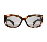 Gucci Women's Rectangle Pink Havana Grey GG1979SK in Brown