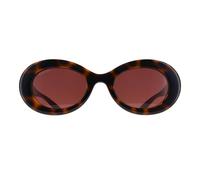 Gucci Women's Round Havana Brown Red GG2026S