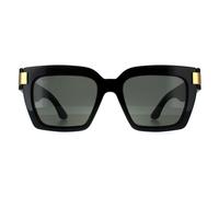 Gucci GG1689S 001 Woman Sunglasses Injected Black Grey Cat Eye