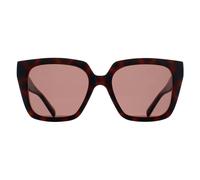 Gucci GG2102S 002 Woman Sunglasses Injected Havana Brown Butterfly