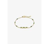Gucci Womens Yellow Gold Link To Love 18ct and 0.99 Tourmaline Bracelet