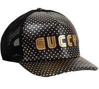 Gucci X Sega Leather Guccy Stars Baseball Hat New