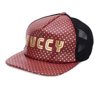Gucci X Sega Leather Guccy Stars Baseball Hat New