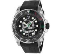 Gucci YA136217 Black Snake Dial Men's Watch