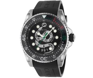 Gucci YA136217 Black Snake Dial Men's Watch