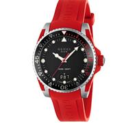 Gucci YA136309 Dive Black Dial Silicone Men's Watch