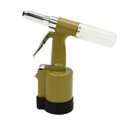 gucdaqc Pneumatic Air Rivet Gun 866.8KGF Air Pop Riveter with 4 Guide Nozzles Heavy Duty Hydraulic Riveting Tool 2.4-4.8mm (3/32", 1/8", 5/32", 3/16") Capacity for Car Repair Self-Suction Design