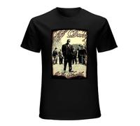 GUCEULTRUE Fashion T-Shirt Puff Daddy Diddy Biggie No Way Out Tour Rap Black L