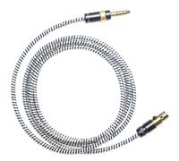 GUCraftsman 6N OFC Silver Plated+Shielding Layer Headphone Replacement Cables 4.4mm 3.5mm 4Pin XLR Upgrade Cables for Sennheiser HD490 PRO HD490 PRO Plus (3.5mm Plug)