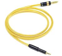 GUCraftsman 6N OFC Silver-Plated with Metal Shielding Layer 4.4mm 3.5mm Headphone Upgrade Cable for SENNHEISER HD 599 HD 560S HD 505 HD 569 HD 599 SE HD 550 HD 400S HD 400 PRO (4.4mm Plug)