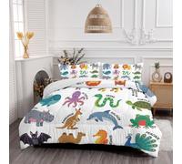 GUCSMN Children Engineering Vehicle Single Coverless Duvet Comforter