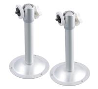 Gudalea 2 Pcs Security Camera Mount Bracket, Stick Up Mount 360 Degree Adjustable Screwless, Universal Wall Mount Bracket for Camera, for Arlo Ring Surveillance Camera