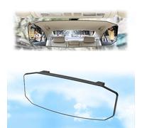 Gudalea Rear View Mirror, Rear View Mirror for Driving Test, Universal Car Inside Mirrors, Wide Angle Rearview Mirror Clip, for Driving Test, Lesson, Eliminate Blind Spot Effectively