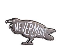 Gudeke Edgar Allan Poe Never More Enamel Pin