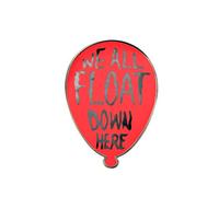 GuDeKe We All Float Down Here Hard Enamel Lapel Pins Badge Horror Movie Pin