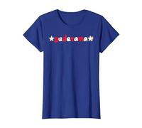 Gudetama Americana T-Shirt, Women, Royal Blue, X-Small