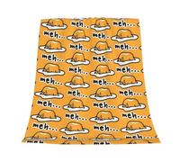 Gudetama Cute Fleece Throw Blanket for Couch Chair Bed Women Men - Lightweight Plush Fuzzy Cozy Soft Blankets and Throws for Sofa Travel Camping, 50x40 inches