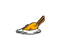 Gudetama Pin The Lazy Egg Pin gudetama enamel pin gudetama pin hard enamel, Zinc, hard enamel
