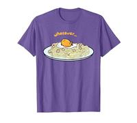 Gudetama Whatever Pasta Noodles T-Shirt, Men, Purple Heather, X-Large